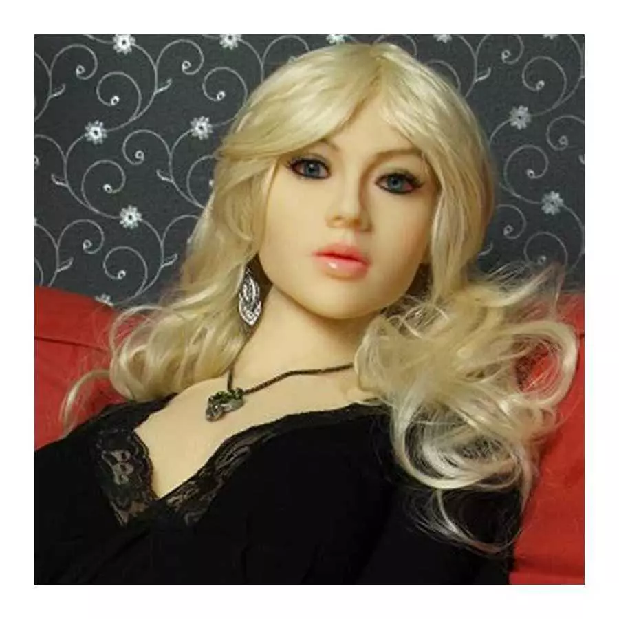 Sex Dolls Head for Full Body Women' Torso Sex Doll Head Real Lifelike TPE Dolls Sex Sexy Realistic Love Dolls Head for Full Life