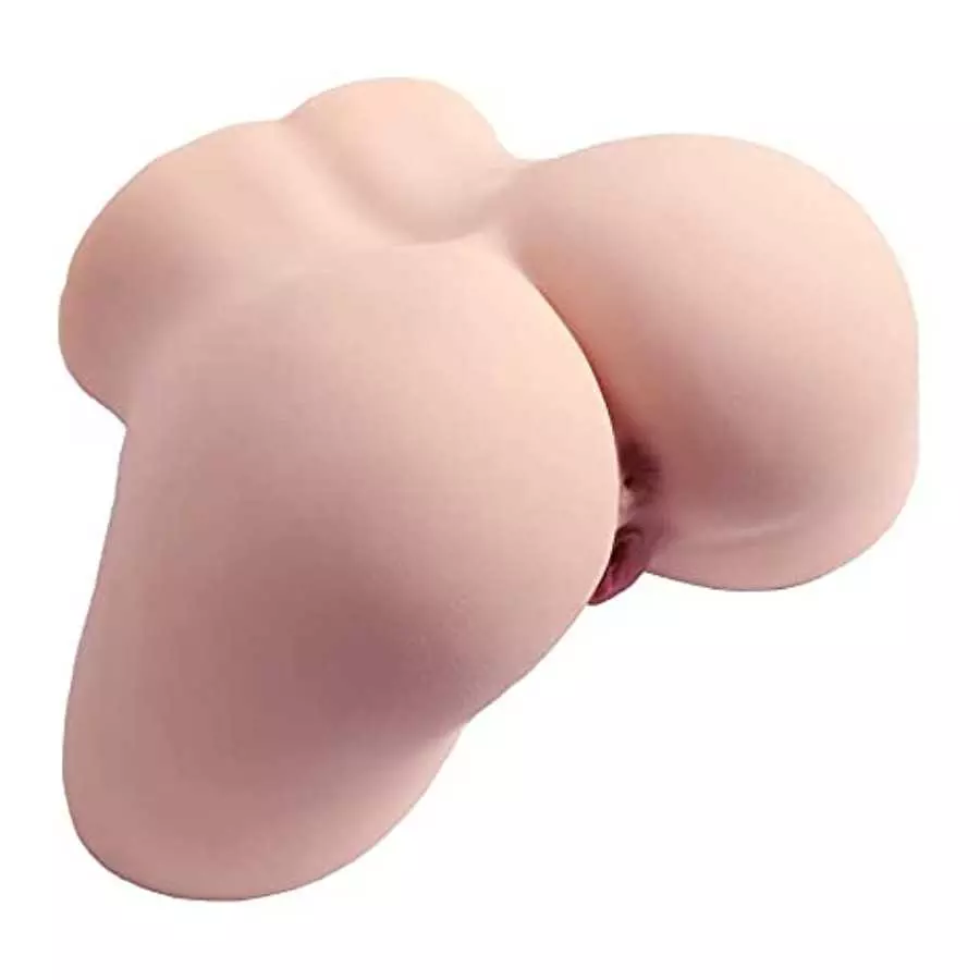 Lifelike Male Masturbator Sex Doll Realistic Butt Toys Pussy Ass with Drying Sticks to Dry The Vaginal and Anal Holes