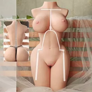 18.6lb Sex Doll Male Masturbator with Big Boobs & Plump Ass & Flexible Legs, JIZNY Scaled-Down Torso Masturbator Pocket Pussy wi 18.6lb Sex Doll Male Masturbator with Big Boobs & Plump Ass & Flexible Legs, JIZNY Scaled-Down Torso Masturbator Pocket Pussy wi