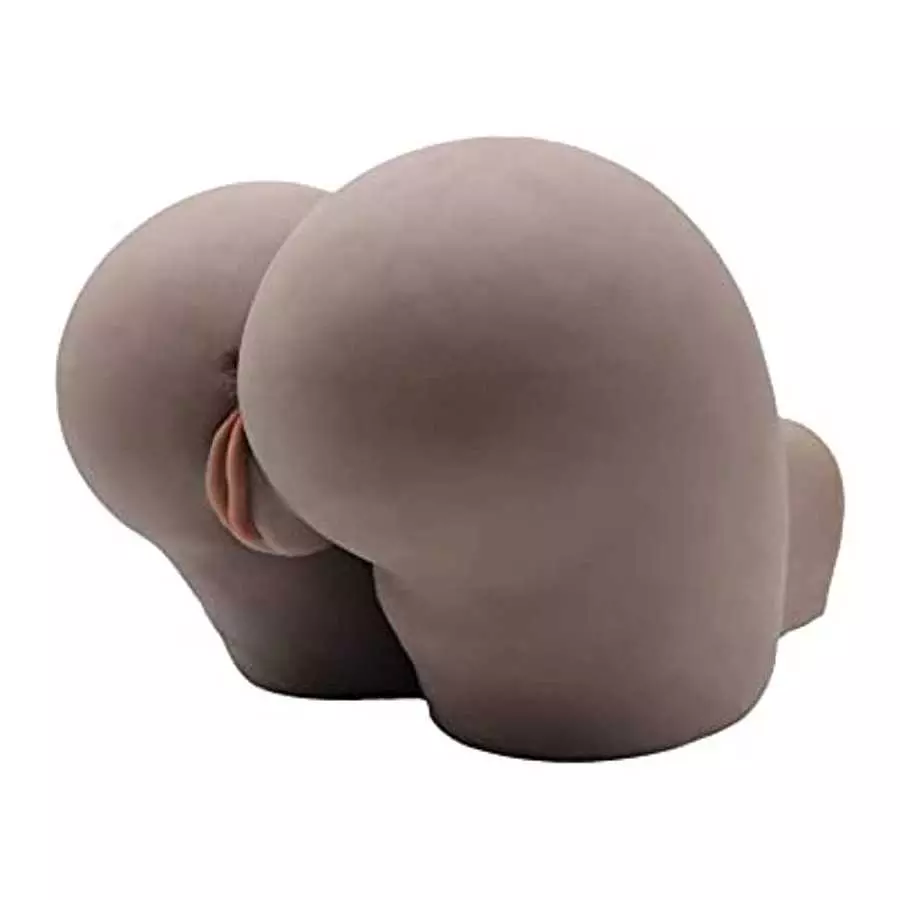 Daomo 19.4 LB Pocket Pussy Stroker TPE Life-Size Sex Doll with Tight Ribbed Vaginal & Anal Canal, Life-Sized Butt & Pussy Adult 