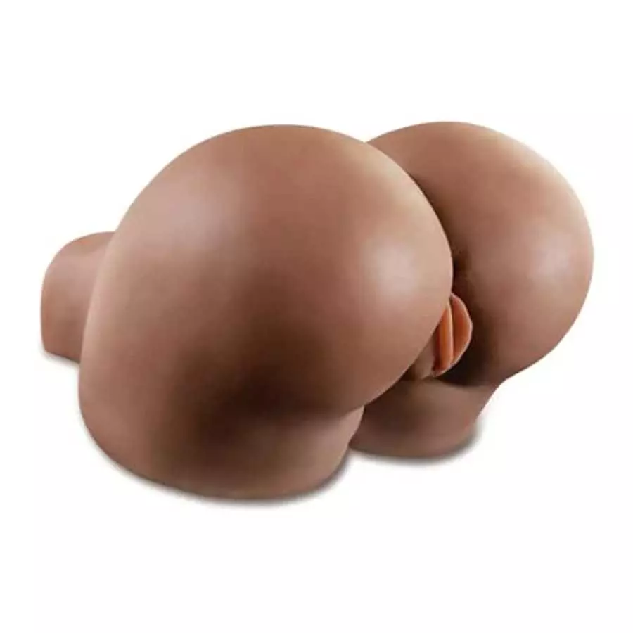 Daomo 19.4 LB Pocket Pussy Stroker TPE Life-Size Sex Doll with Tight Ribbed Vaginal & Anal Canal, Life-Sized Butt & Pussy Adult 