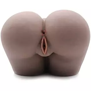 Daomo 19.4 LB Pocket Pussy Stroker TPE Life-Size Sex Doll with Tight Ribbed Vaginal & Anal Canal, Life-Sized Butt & Pussy Adult 