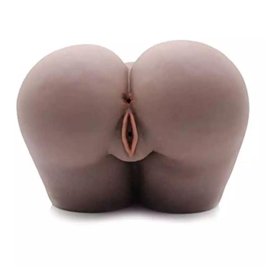 Daomo 19.4 LB Pocket Pussy Stroker TPE Life-Size Sex Doll with Tight Ribbed Vaginal & Anal Canal, Life-Sized Butt & Pussy Adult 