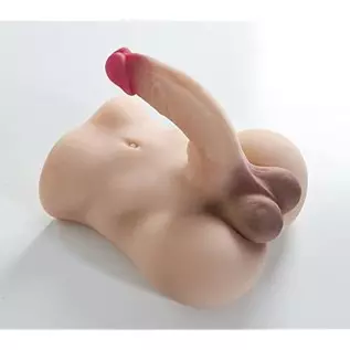 3.1K Realist Dildo Sex Toy, Shemale Sex Doll with Big Penis and Slidable Balls, Life Size Male Torso Sex Toy for Women & Gay 3.1K Realist Dildo Sex Toy, Shemale Sex Doll with Big Penis and Slidable Balls, Life Size Male Torso Sex Toy for Women & Gay