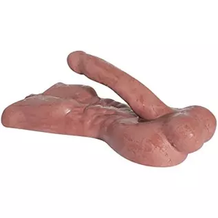 4.4lbs Solid Sex Doll for Women - Mini Male Torso Big Penis Sex Doll with Huge Cock Ball for Couple Sex Toys - 13.3*6.7 inch (Br 4.4lbs Solid Sex Doll for Women - Mini Male Torso Big Penis Sex Doll with Huge Cock Ball for Couple Sex Toys - 13.3*6.7 inch (Br