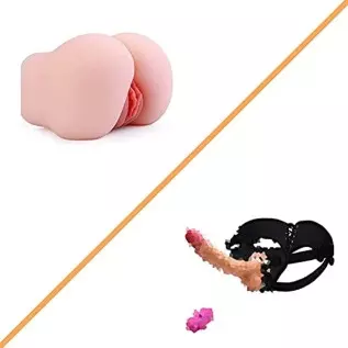 10.58LB Sex Doll & Strap-on 8 Vibration Realistic Silicone Dildo