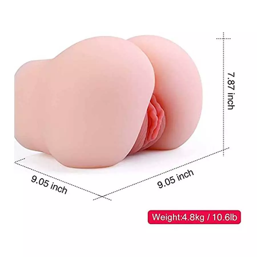 10.58LB Sex Doll & Strap-on 8 Vibration Realistic Silicone Dildo
