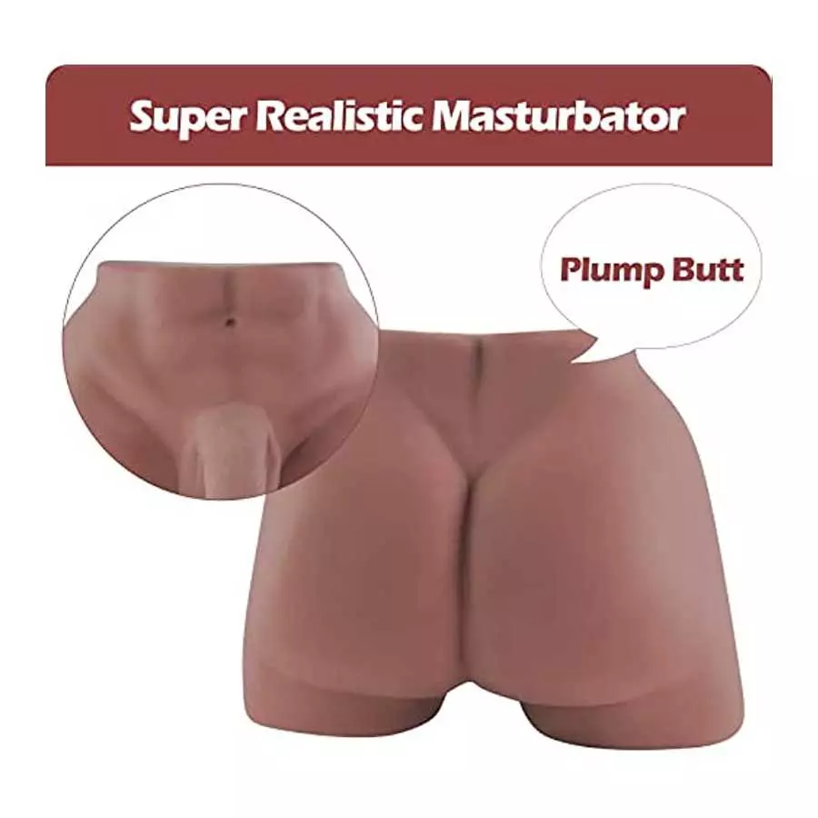 Male Torso Sex Doll for Women Female Sex Love Doll with Realistic Huge Dildo and Tight Anal for Women Masturbation Couple Sex Fu