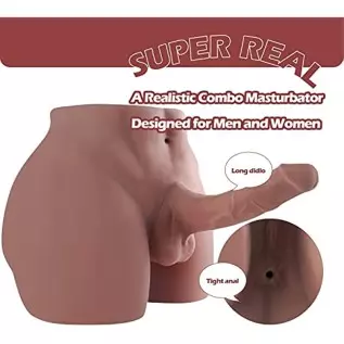 Male Torso Sex Doll for Women Female Sex Love Doll with Realistic Huge Dildo and Tight Anal for Women Masturbation Couple Sex Fu Male Torso Sex Doll for Women Female Sex Love Doll with Realistic Huge Dildo and Tight Anal for Women Masturbation Couple Sex Fu