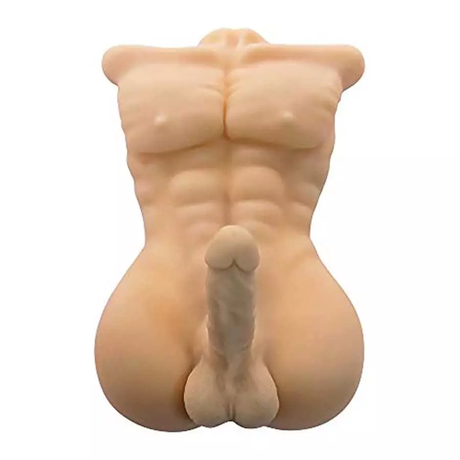FST Male Penis Sex Doll with Tight Anus Huge Dildo Love Doll Masturbation Toy for Women Couple Gay Shemale Threesome Play
