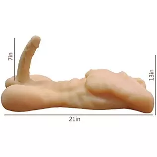 FST Male Penis Sex Doll with Tight Anus Huge Dildo Love Doll Masturbation Toy for Women Couple Gay Shemale Threesome Play