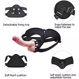 13LB Sex Doll & Strap-on Dildo Realistic Dildo