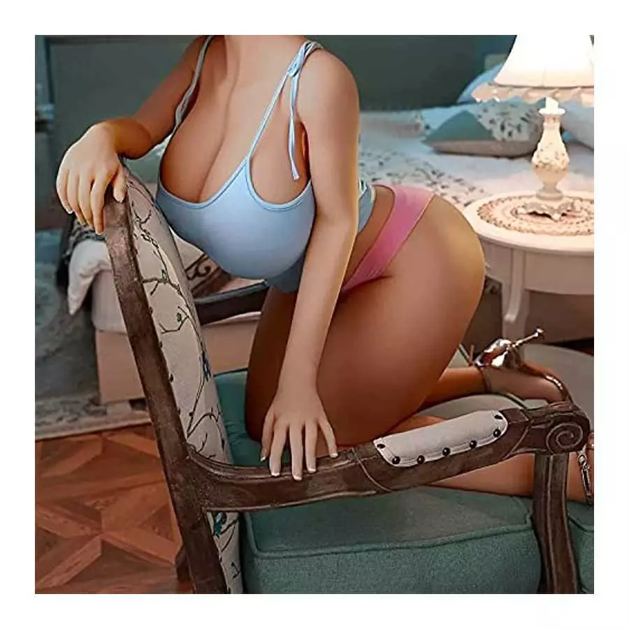 Sex Doll Sex Dolls for Men Sex dollsforman Full Size TPE Solid Silicone Sex Dolls with Feet Standing Built-in Metal Skeleton