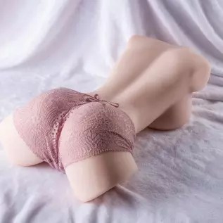 Adult Sex Doll Male Apparatus with Realistic Chest Realistic Vagina Anal Optional Anal, 14.3lbs (6.5KG) Real Female Torso Adult 