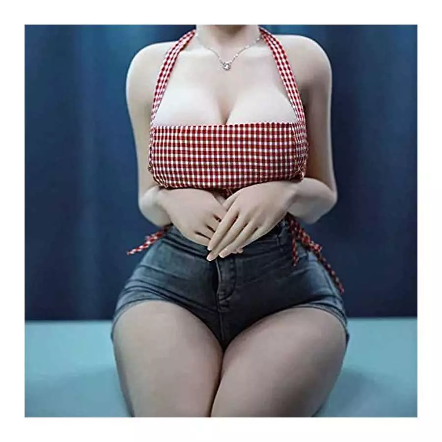 Lifelike Sex Doll Big Breast Sex Doll for Men TPE Silicone Doll Sex Sexy Doll Full Life Size Sex Doll Lingerie for Men(5.1ft 92.