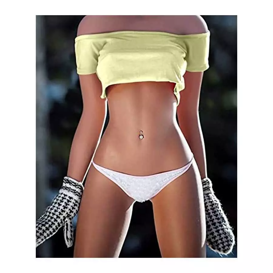 Female Torso Sex Doll for Male Life Size with Realistic Female Anatomy Soft and Stretchy TPE Material Lifelike Full Body Adult L