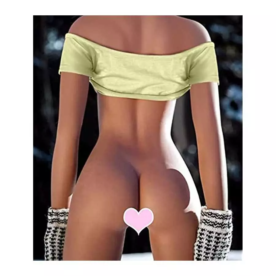 Female Torso Sex Doll for Male Life Size with Realistic Female Anatomy Soft and Stretchy TPE Material Lifelike Full Body Adult L