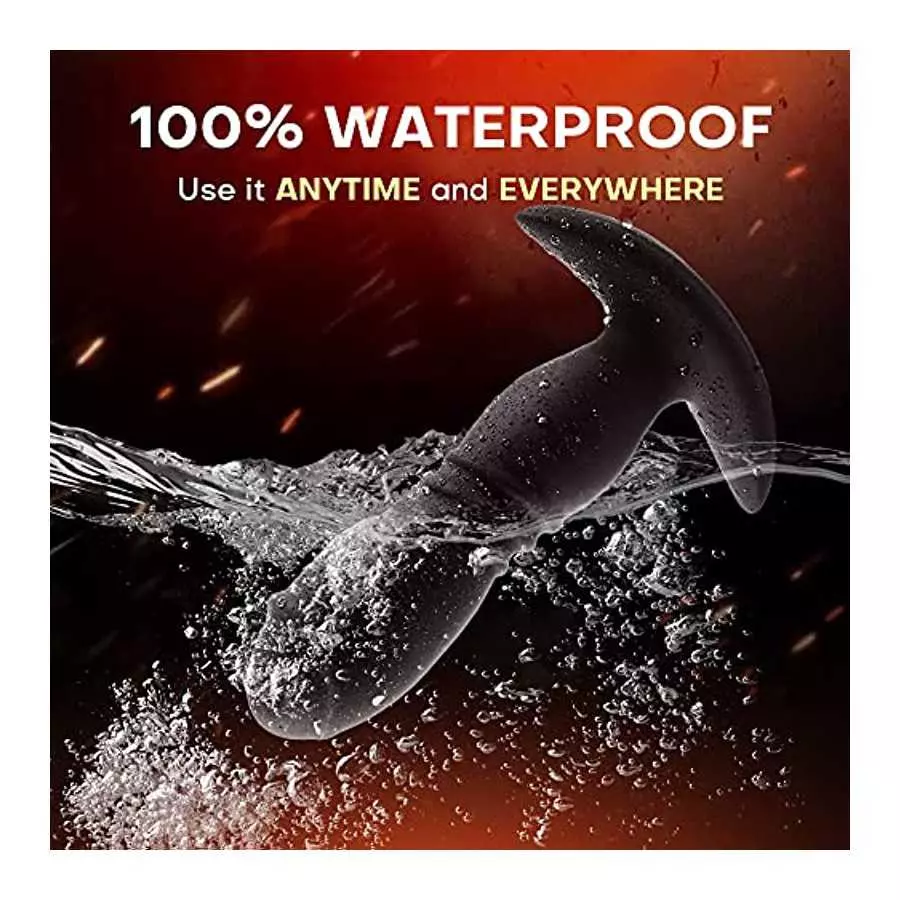 Thrusting Anal Plug -Prostate Massager with App Control Adult Sex Toys Dildo Vibrator with 4 Thrusting & Vibrating Modes, G-Spot