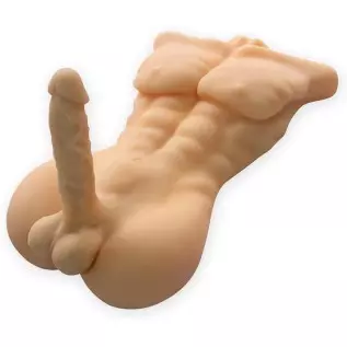 Shemale Sex Doll, Male Sex Doll, Men Torso Gay Sex Dolls, Suitable for Female Masturbation,Three People Having Sex Fun, Sex Doll