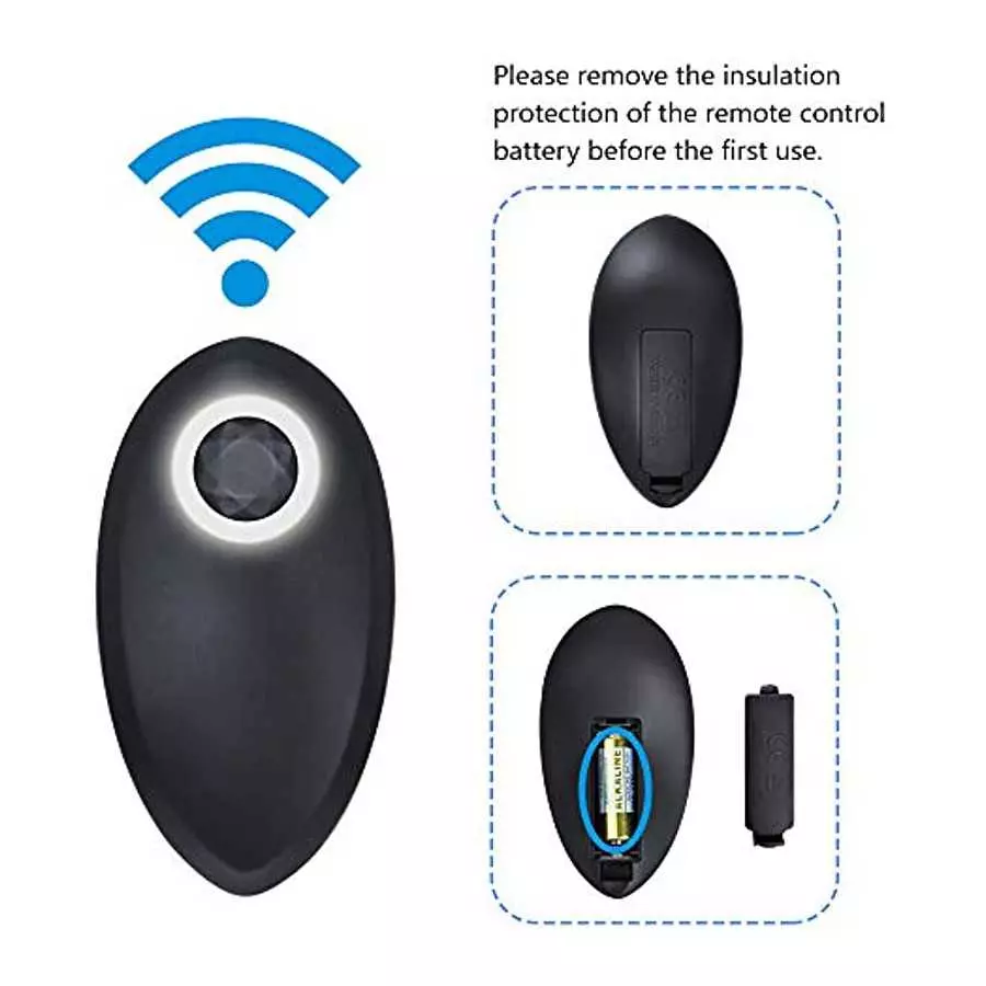 Thrusting Anal Vibrator, Cob Vibrating Butt Plug with 7 Powerful Patterns, Thrusting Sex Toys for Men