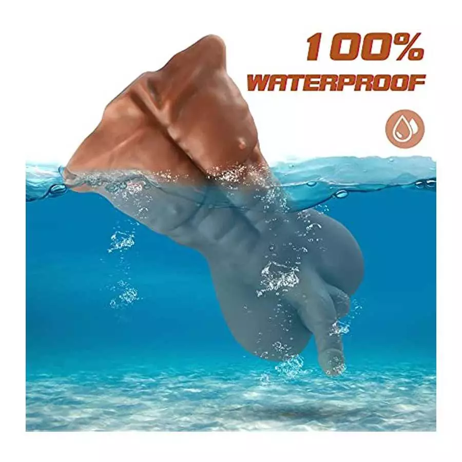 Male Penis Sex Doll with Realistic Dildo, Jaspik 16.8LB Male Torso Love Doll Female Masturbation Adult Sex Toy for Women Couple 