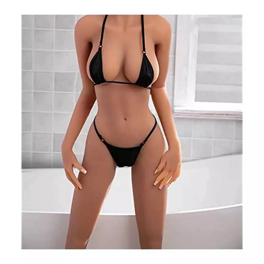 JIOBXDN 4.86 Foot Sex Toy TPE Material Life Size Sex Doll Man Masturbation Simulation Adult Sex Toy Shipped from The United Stat