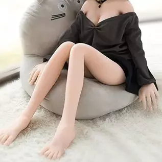 TPE Silicone Sex Doll Lifelike Big Breasts Sex Doll Full Size Female Torso Sex Toys Men Sex Doll with Standing Feet Life Size fo