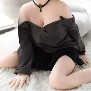 TPE Silicone Sex Doll Lifelike Big Breasts Sex Doll Full Size Female Torso Sex Toys Men Sex Doll with Standing Feet Life Size fo