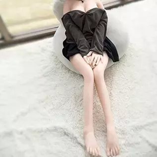 TPE Silicone Sex Doll Lifelike Big Breasts Sex Doll Full Size Female Torso Sex Toys Men Sex Doll with Standing Feet Life Size fo