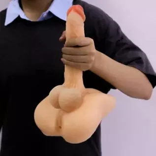 Daomo Realistic Dildo Sex Toy, Torso Sex Doll with Flexible Big Penis, Men Penis TPE Doll with Tight Anal Hole and Flat Base Uni Daomo Realistic Dildo Sex Toy, Torso Sex Doll with Flexible Big Penis, Men Penis TPE Doll with Tight Anal Hole and Flat Base Uni