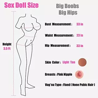 62LB Sex Doll Big Boobs, Lifelike Sex Dolls for Men with Super Soft Butt and Breasts, Full Body Plump Sex Doll, Silicone Male Se