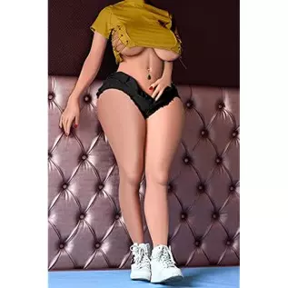 Big Boobs Sex Doll, Lifelike Sex Dolls for Men with Super Soft Gel Butt, Life Size Plump Love Doll, Soft Silicone Male Sex Toys 