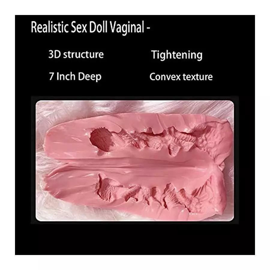 TOULKUR Sex Dolls 5.25 Ft Sex Doll Jelly Gel-Breasts Silicone Doll Full Body Sex Life Size Sex Doll for Men Adult Toys Full Size