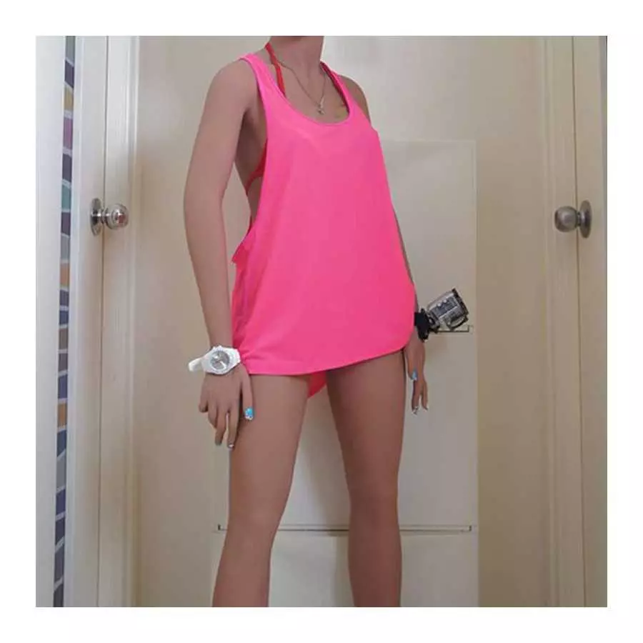 TPE Silicone Sex Doll 5ft Full Body Solid Sexy Doll Full Size Adult Love Doll Men's Sex Realistic 3D Toy Wheat Color Small Breas