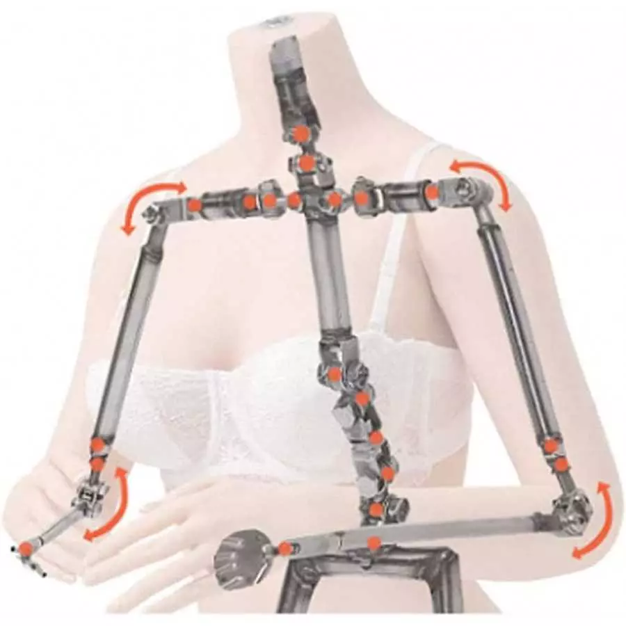 Flat Chest Sex Doll Full Body Silicone Sex Doll Life Size Male Dolls for Men Full Body Sex-Love Dolls,Good Elasticity,Easy to Cl