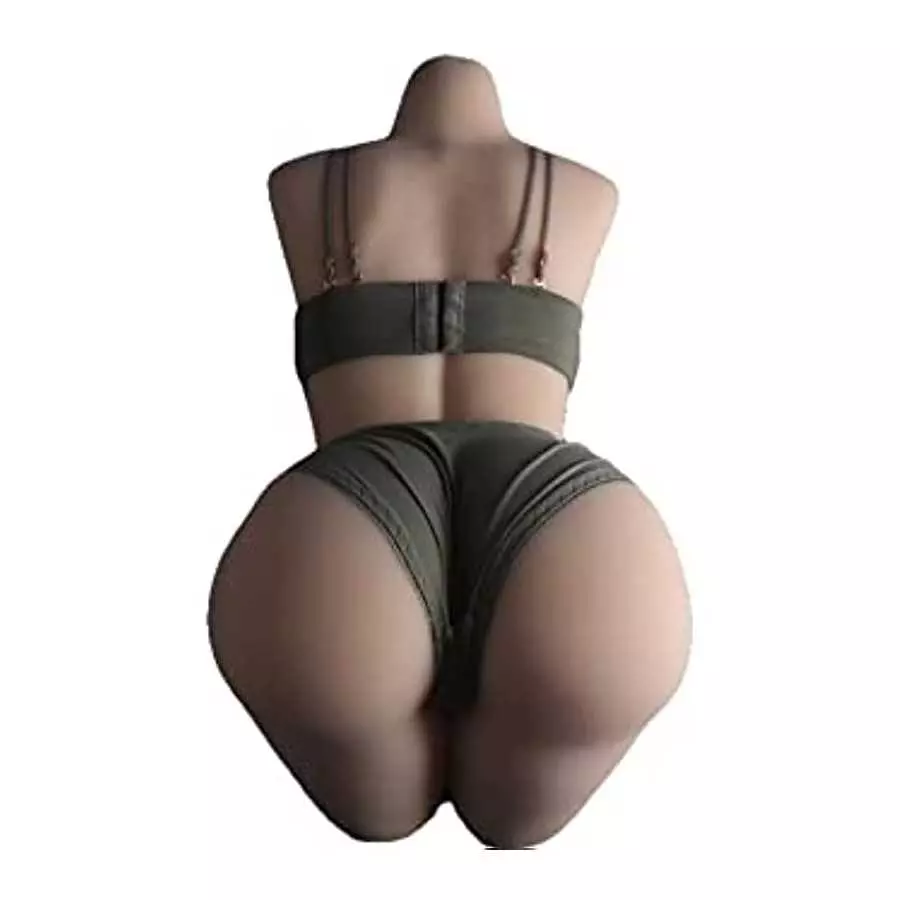 Sexual Doll Realistic Sexy Men's Sex Toys Drive Dry Half Body TPE Vagina Giant Breast Hip Toys Adult Toys Real Vagina Body Sexua