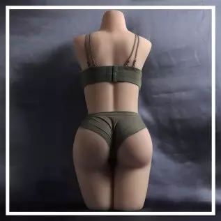 Sexual Doll Realistic Sexy Men's Sex Toys Drive Dry Half Body TPE Vagina Giant Breast Hip Toys Adult Toys Real Vagina Body Sexua