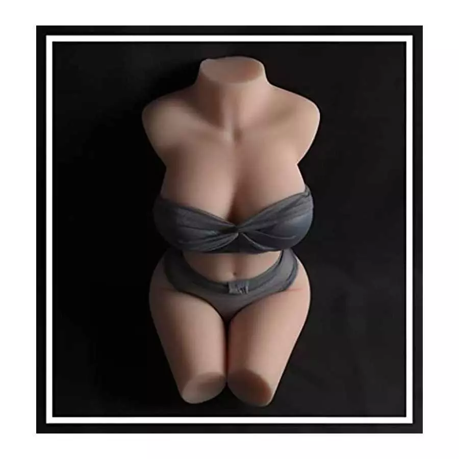 Sexual Doll Realistic Sexy Men's Sex Toys Drive Dry Half Body TPE Vagina Giant Breast Hip Toys Adult Toys Real Vagina Body Sexua