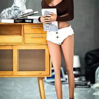 5.45FT TPE Silicone Women's Full Body Sex Doll for Men Torso Full Size Sex Love Sex Doll with Jelly Boobs Life-Like Full Size 72