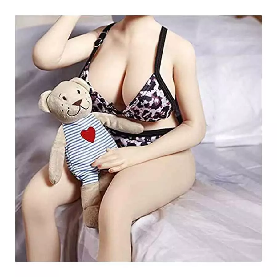 Big Breasts Sex Dolls, Lifelike Sex Doll for Men with Super Soft Breasts and Butt, Women's Torso Full Size TPE Silicone Doll, Fu