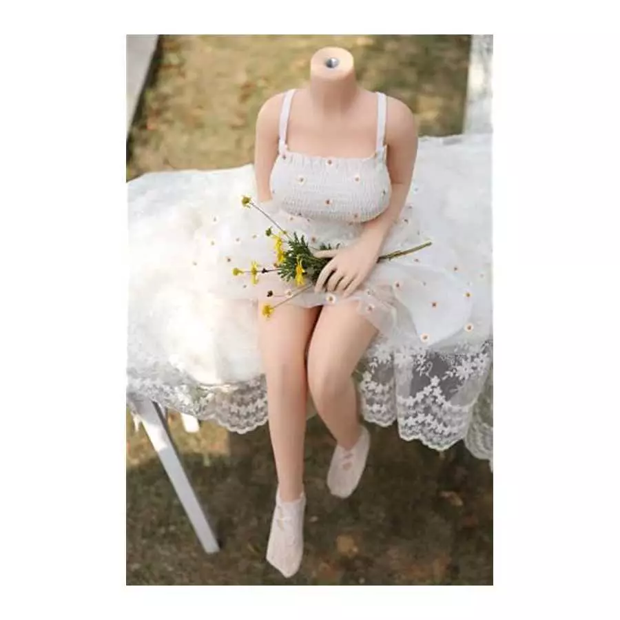 Dalinch Jelly Material (Contains Blowjob Sex Toys) Big Breasts, New Skeleton, Sex Doll Male masturbator, Sex Doll, Non-Inflatabl