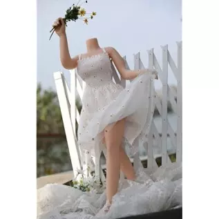 Dalinch Jelly Material (Contains Blowjob Sex Toys) Big Breasts, New Skeleton, Sex Doll Male masturbator, Sex Doll, Non-Inflatabl