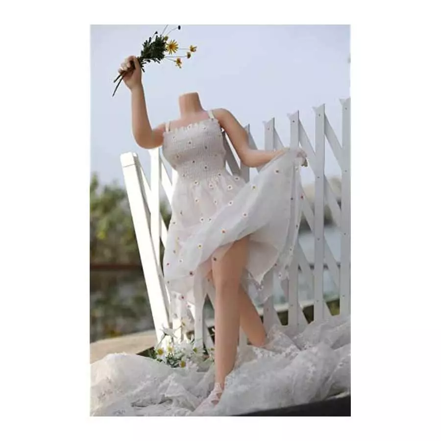 Dalinch Jelly Material (Contains Blowjob Sex Toys) Big Breasts, New Skeleton, Sex Doll Male masturbator, Sex Doll, Non-Inflatabl