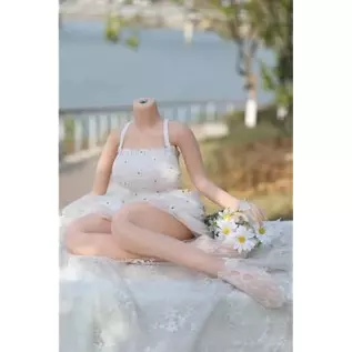 Dalinch Jelly Material (Contains Blowjob Sex Toys) Big Breasts, New Skeleton, Sex Doll Male masturbator, Sex Doll, Non-Inflatabl