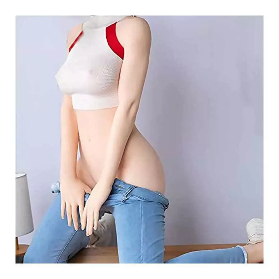 Big Boobs Sex Doll Women's Torso5.2ft TPE Silicone Doll Full Body Sex Female Doll Torso Sex Life Size Sex Doll Life Like Full Si