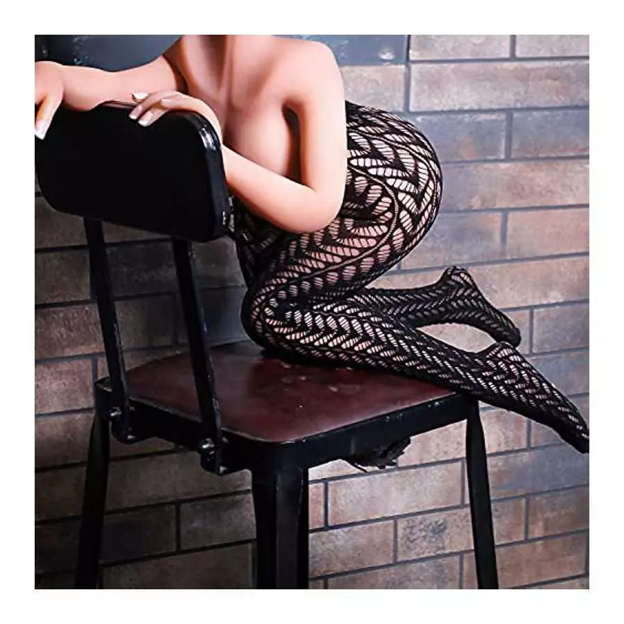 AILIJIA Large Breasted Sex Doll Male Sex Toy Full Body TPE Silicone Entity Doll Adult Masturbation Body Sex Doll Full Size Male 