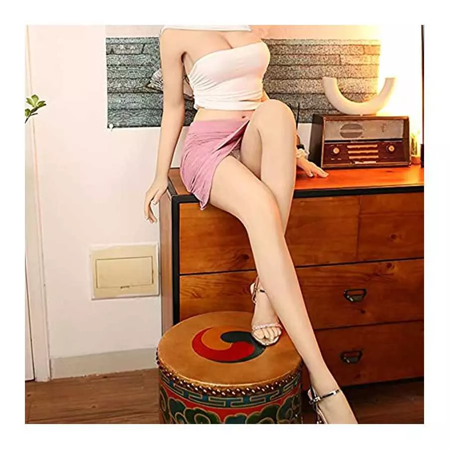 Silicone Sex Doll, Life Size Underwear Live Doll TPE Sex Dolls Adult Toy,US Stock