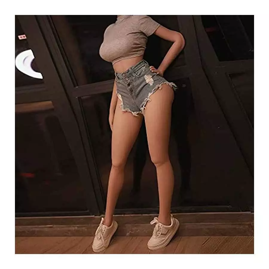 Realistic Adult Torso Sex Doll 158cm Big Breast Sexy Female Silicone Sex Toy 3D Real Experience Full Body Torso Love Doll with P