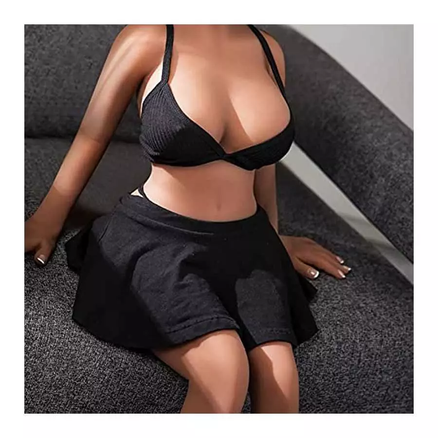 Female Women's Full Body Sex Doll for Man Torso Full Size TPE Silicone Sex Doll with Big Jelly Boobs Sex Love Doll for Men Life-