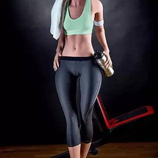 5.2FT TPE Sex Dolls Full Size Male LoveDolls Silicone Sex Doll LifeSize Female Dolls Small Breasts Dolls for Men Yoga Love Under